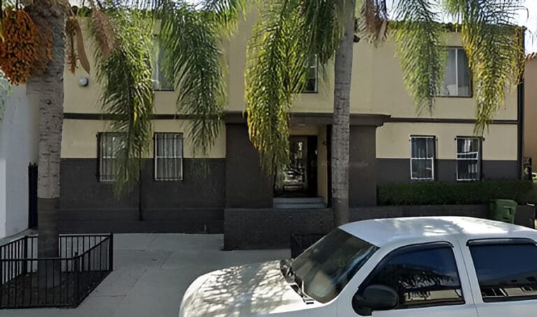 A residential house.